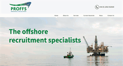 Desktop Screenshot of proffshoreservices.com