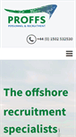 Mobile Screenshot of proffshoreservices.com
